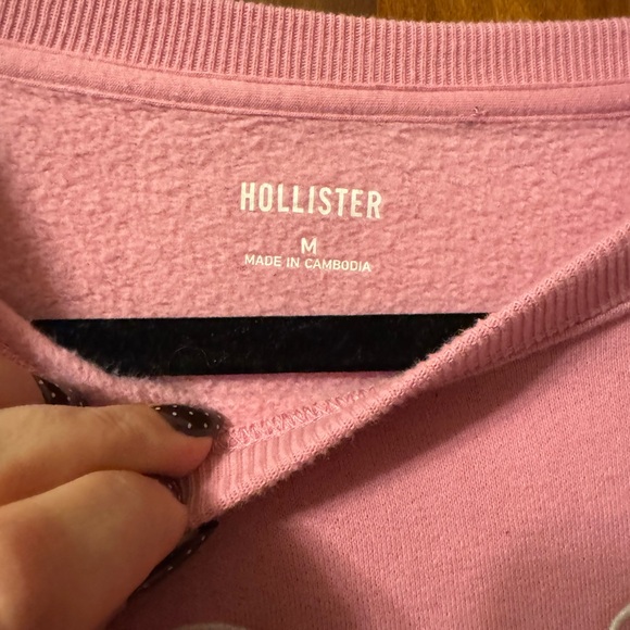 Pink Hollister Sweatshirt - Picture 3 of 3